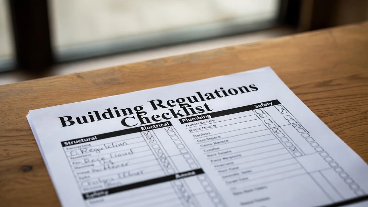 Building Regulations Checklist: What Every UK Tradesman Must Know