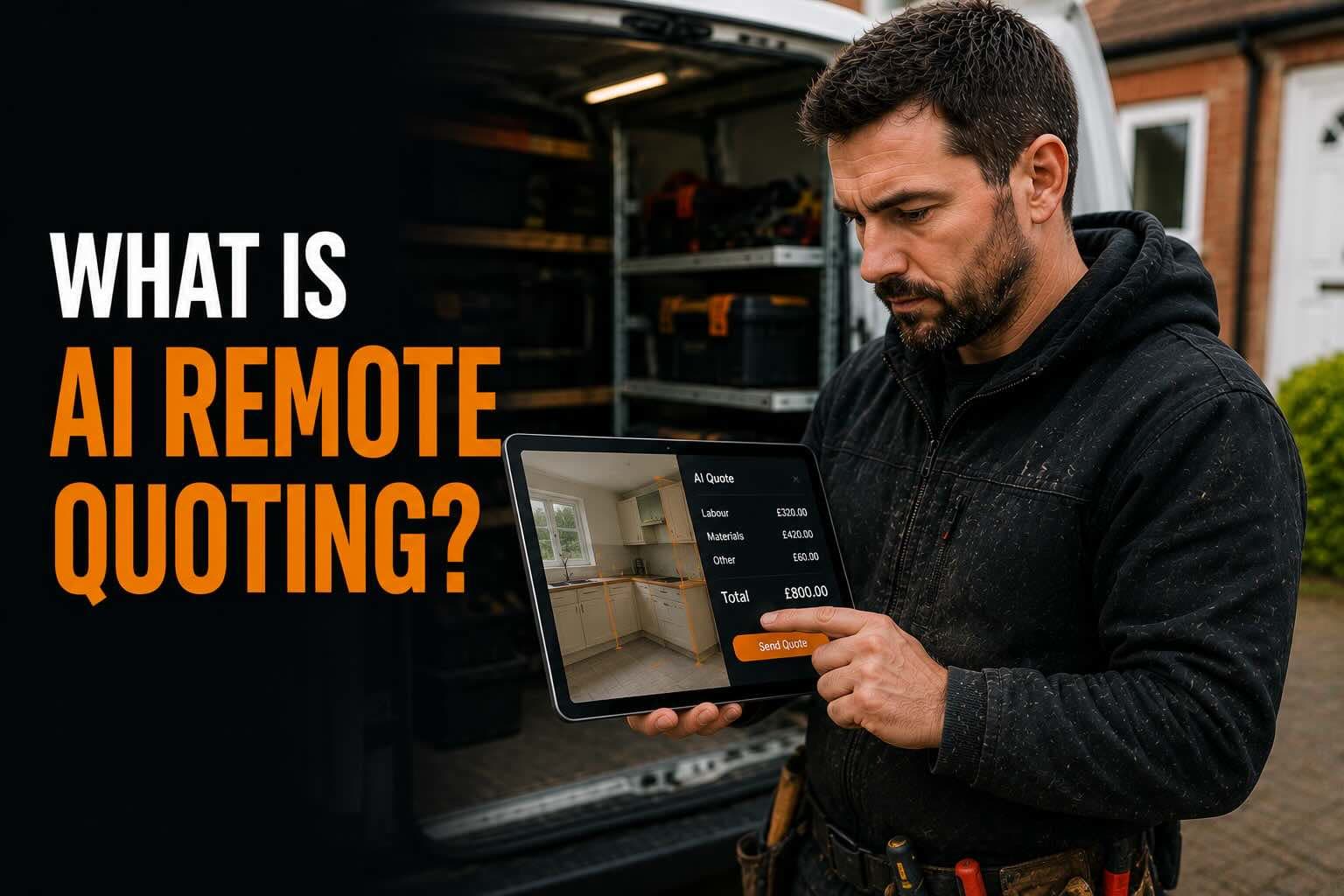 What Is AI Remote Quoting? The Feature No Other Trade App Has