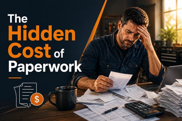 The Hidden Cost of Paperwork: How Admin Eats Tradesman Profits