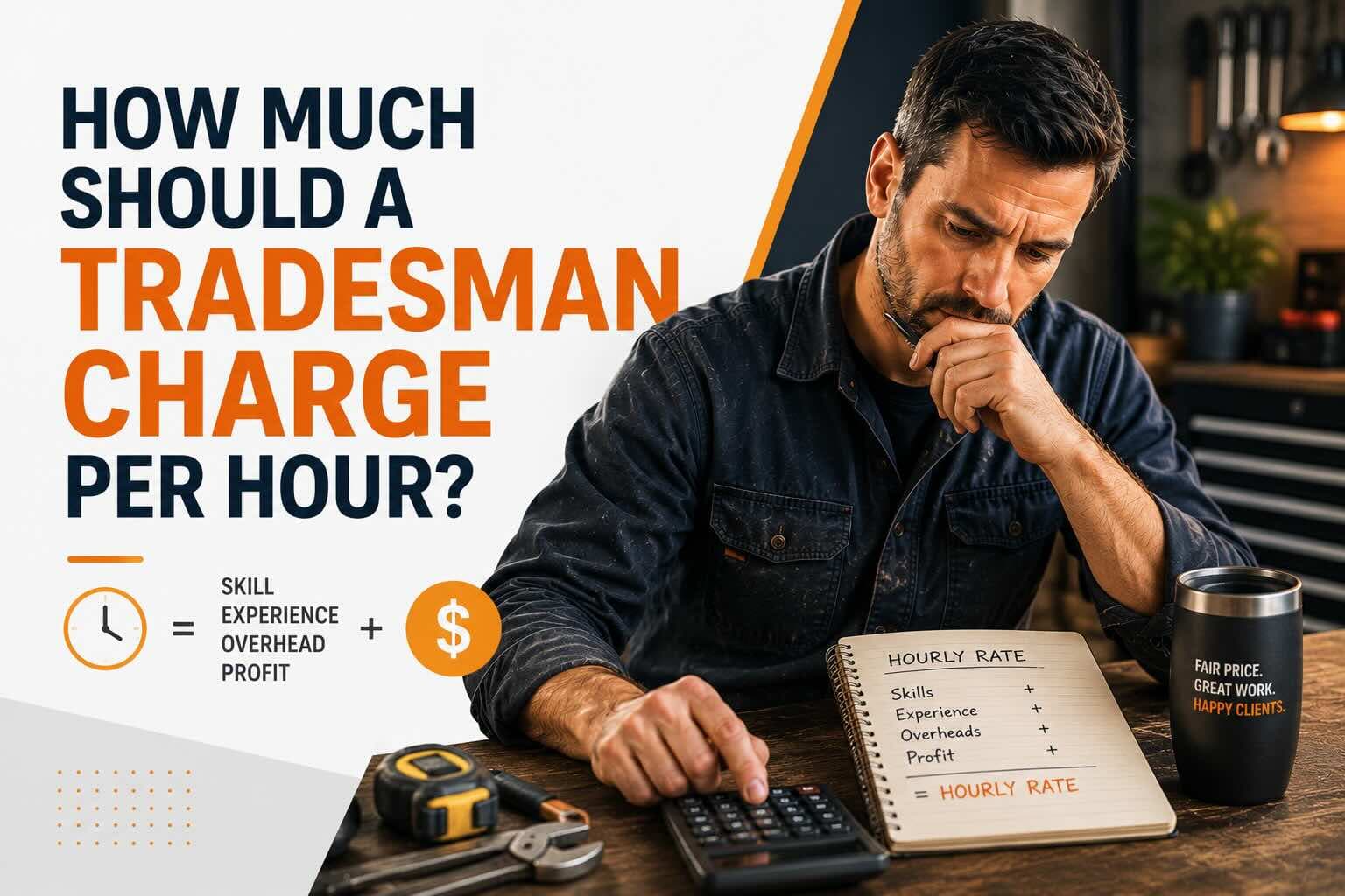 How Much Should a Tradesman Charge Per Hour? UK Guide 2024
